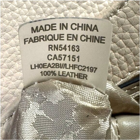 Karl Lagerfeld Paris Agyness Leather Turnlock Crossbody Bag - NWOT - Picture 9 of 17